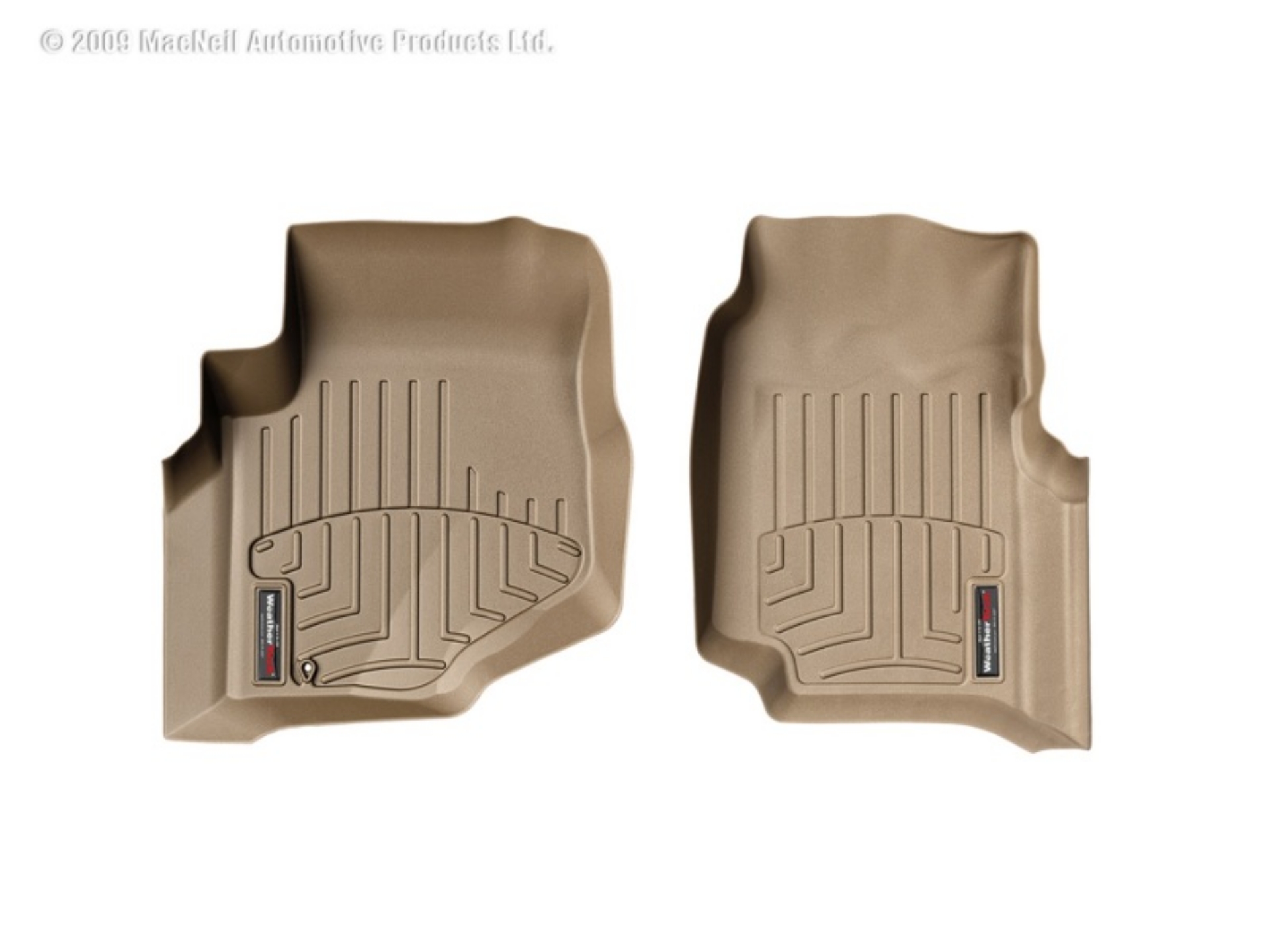 Picture of WeatherTech 02-04 Oldsmobile Bravada 4 door Front FloorLiner - Tan