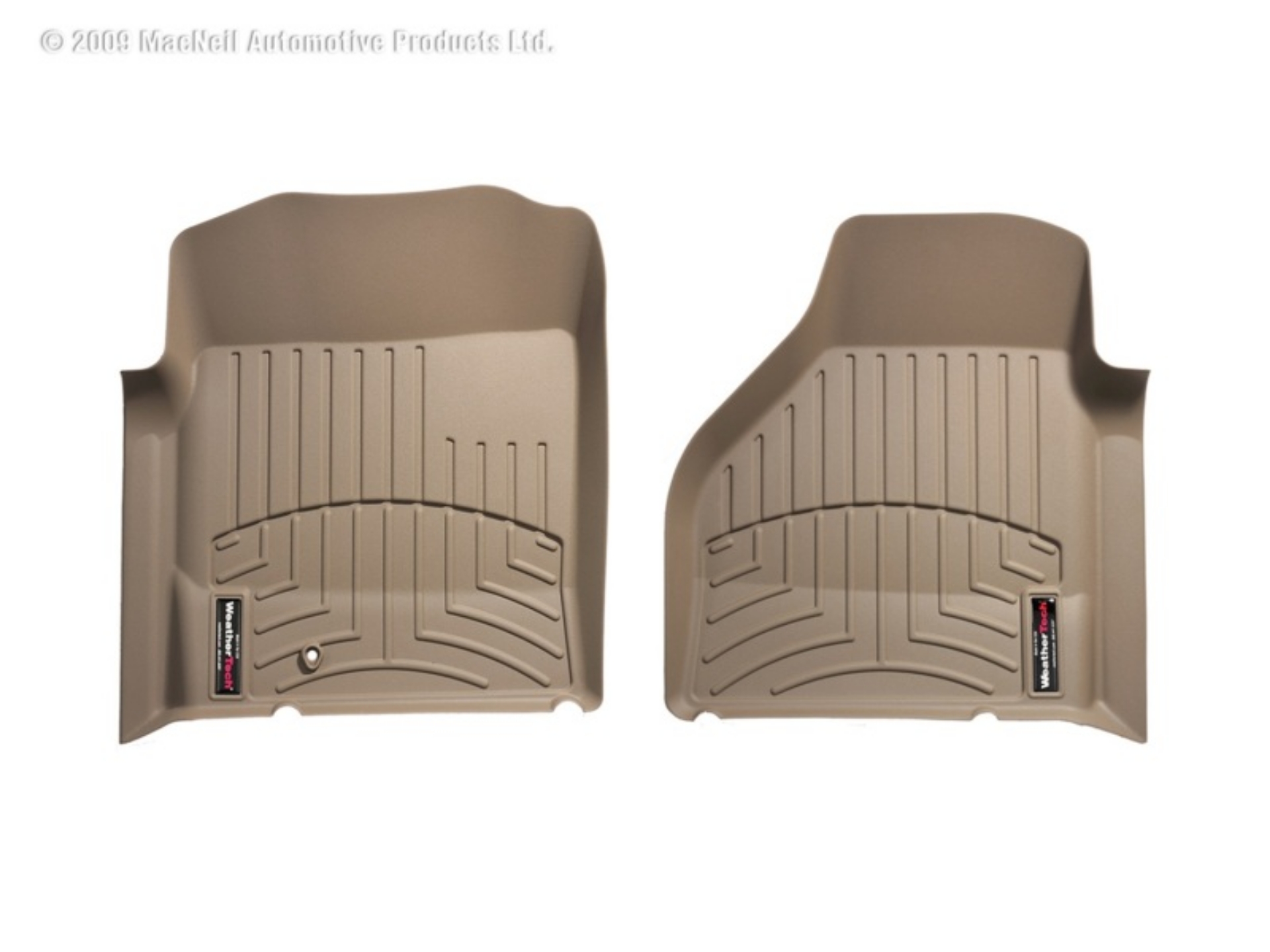 Picture of WeatherTech 02-06 Dodge Ram 1500 Pickup QuadCab Front FloorLiner - Tan