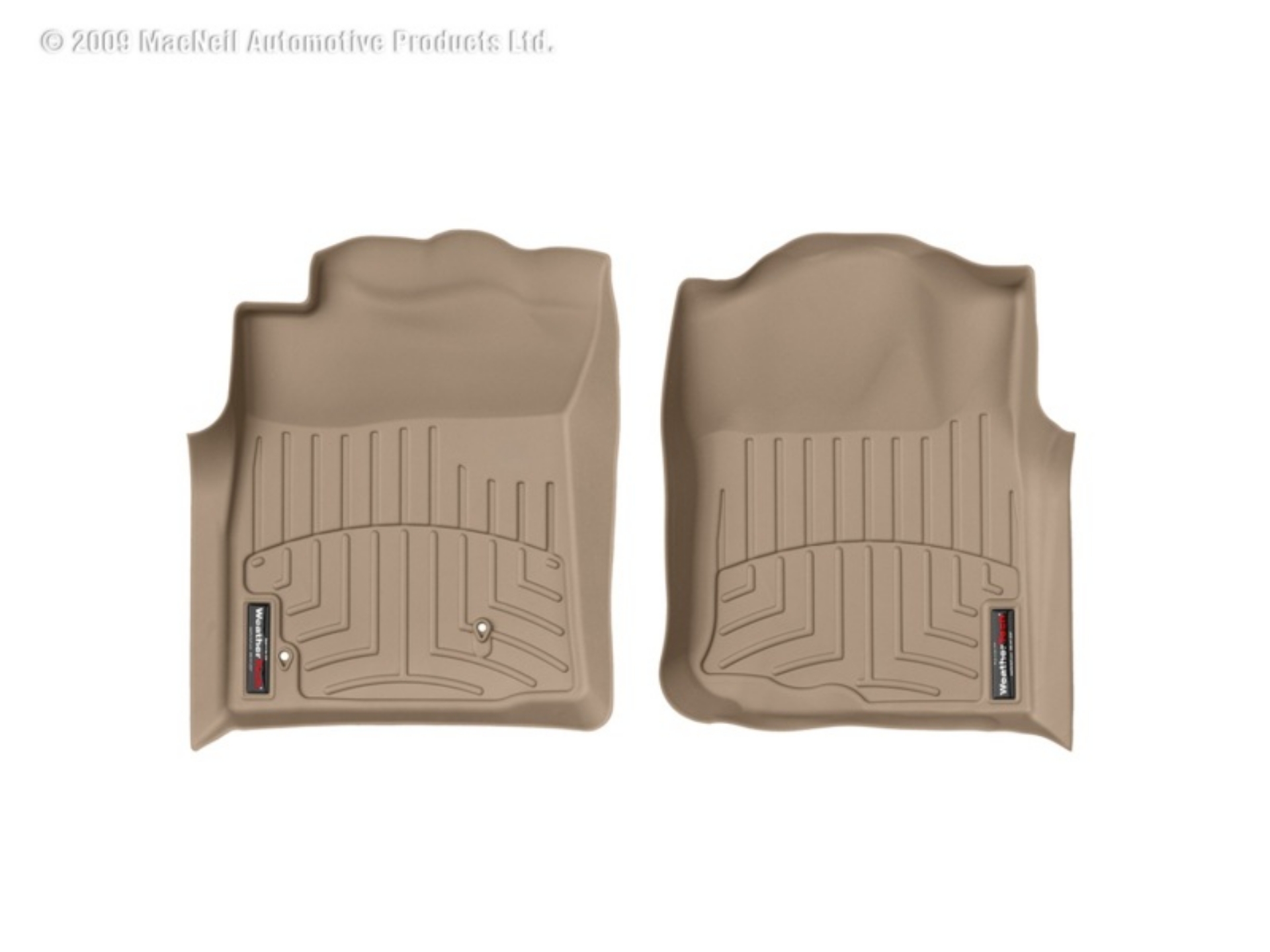 Picture of WeatherTech 05-11 Toyota Tacoma Access Cab Front FloorLiner - Tan
