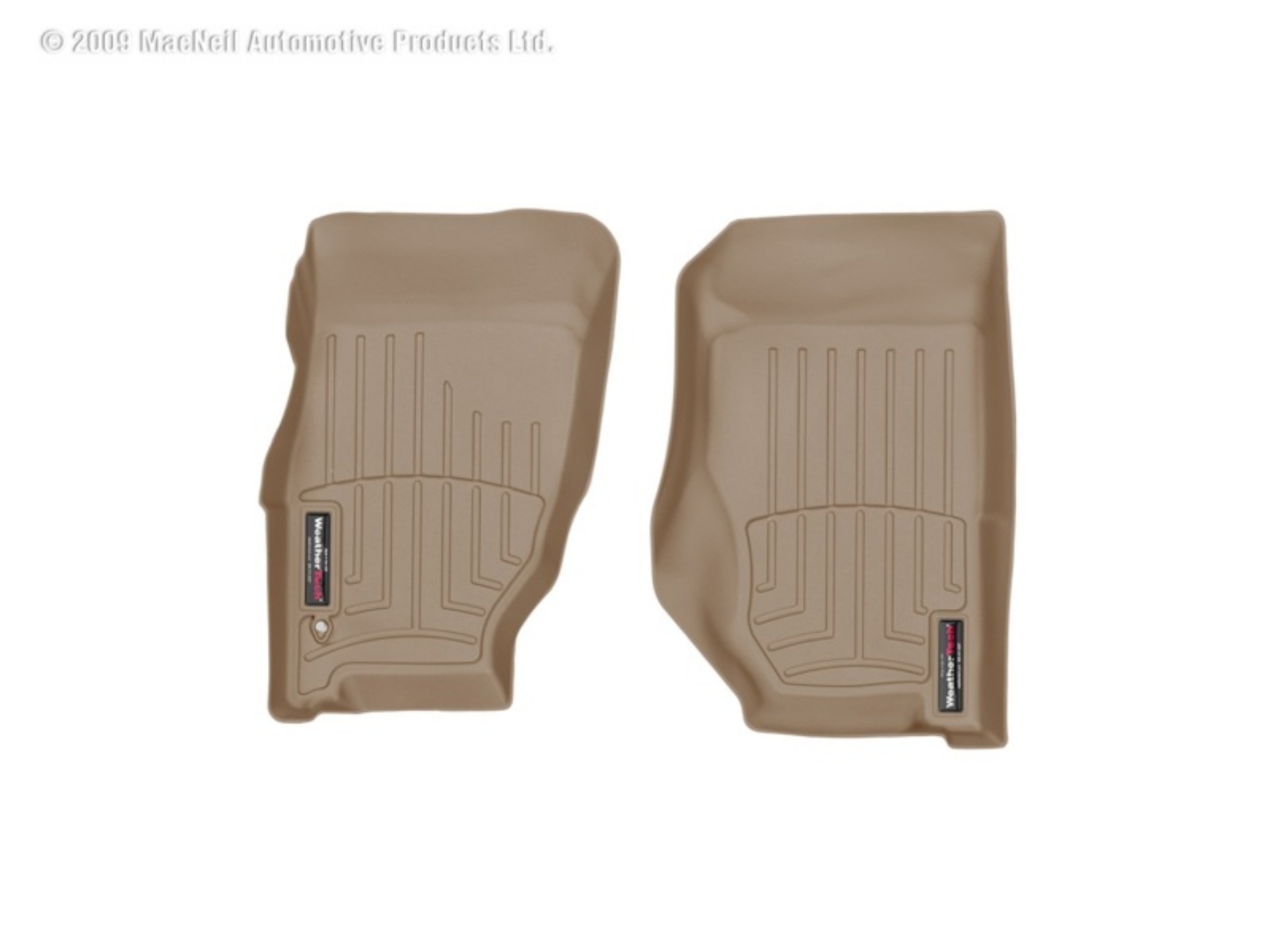 Picture of WeatherTech 02-07 Jeep Liberty Front FloorLiner - Tan