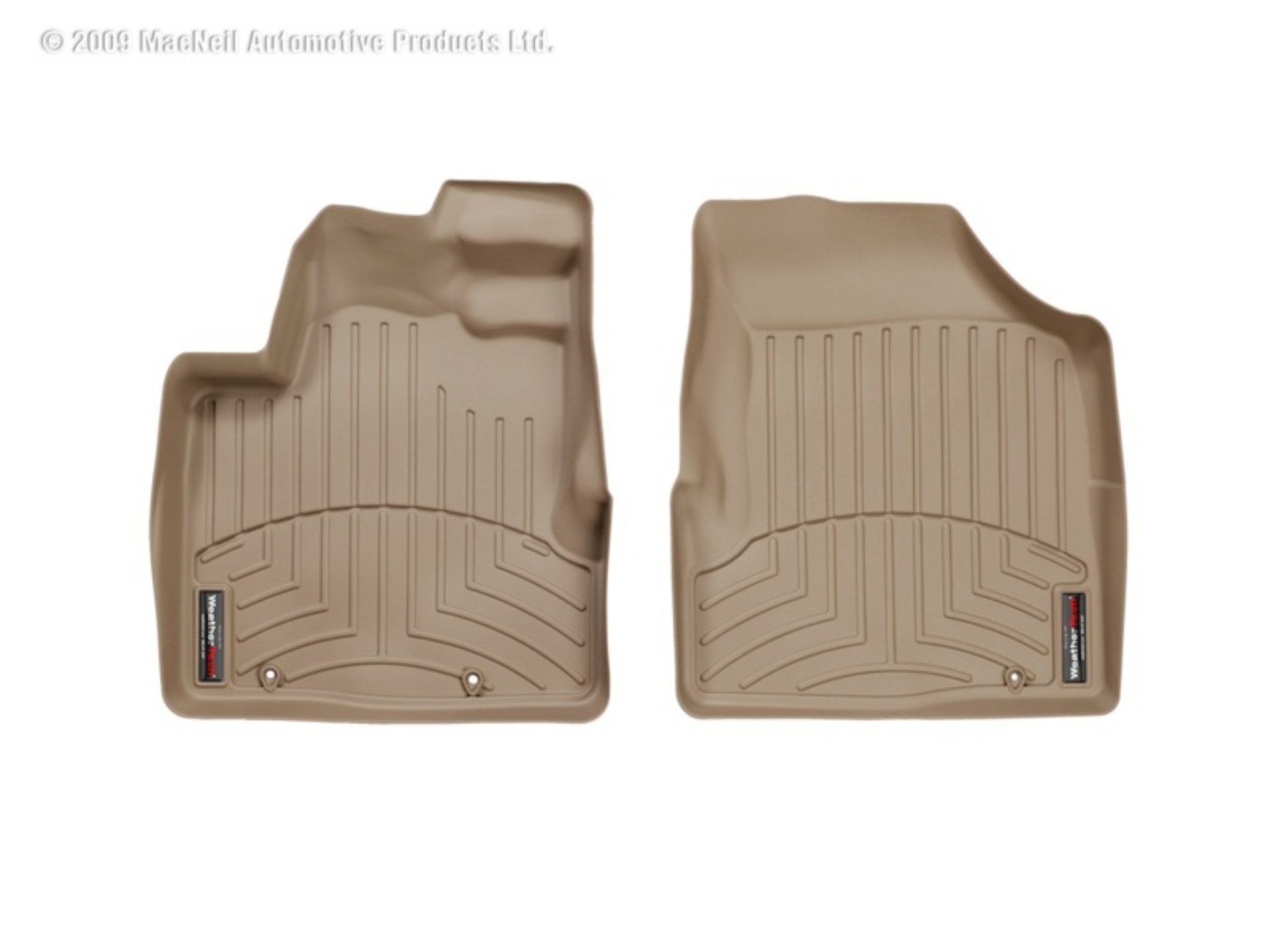 Picture of WeatherTech 06+ Honda Ridgeline Front FloorLiner - Tan