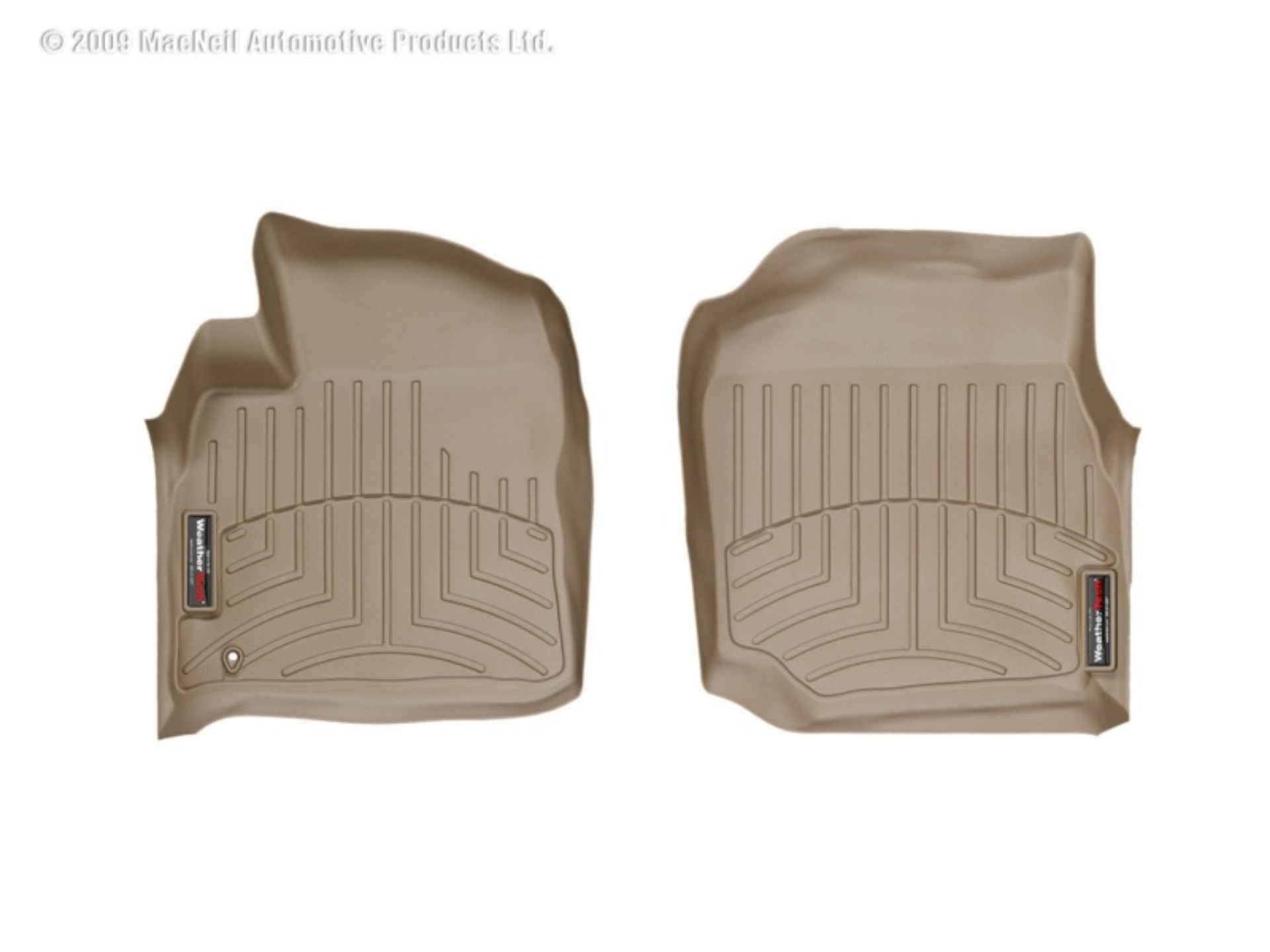 Picture of WeatherTech 98-05 Lexus LX470 Front FloorLiner - Tan