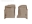 Picture of WeatherTech 01-03 Dodge Durango Front FloorLiner - Tan
