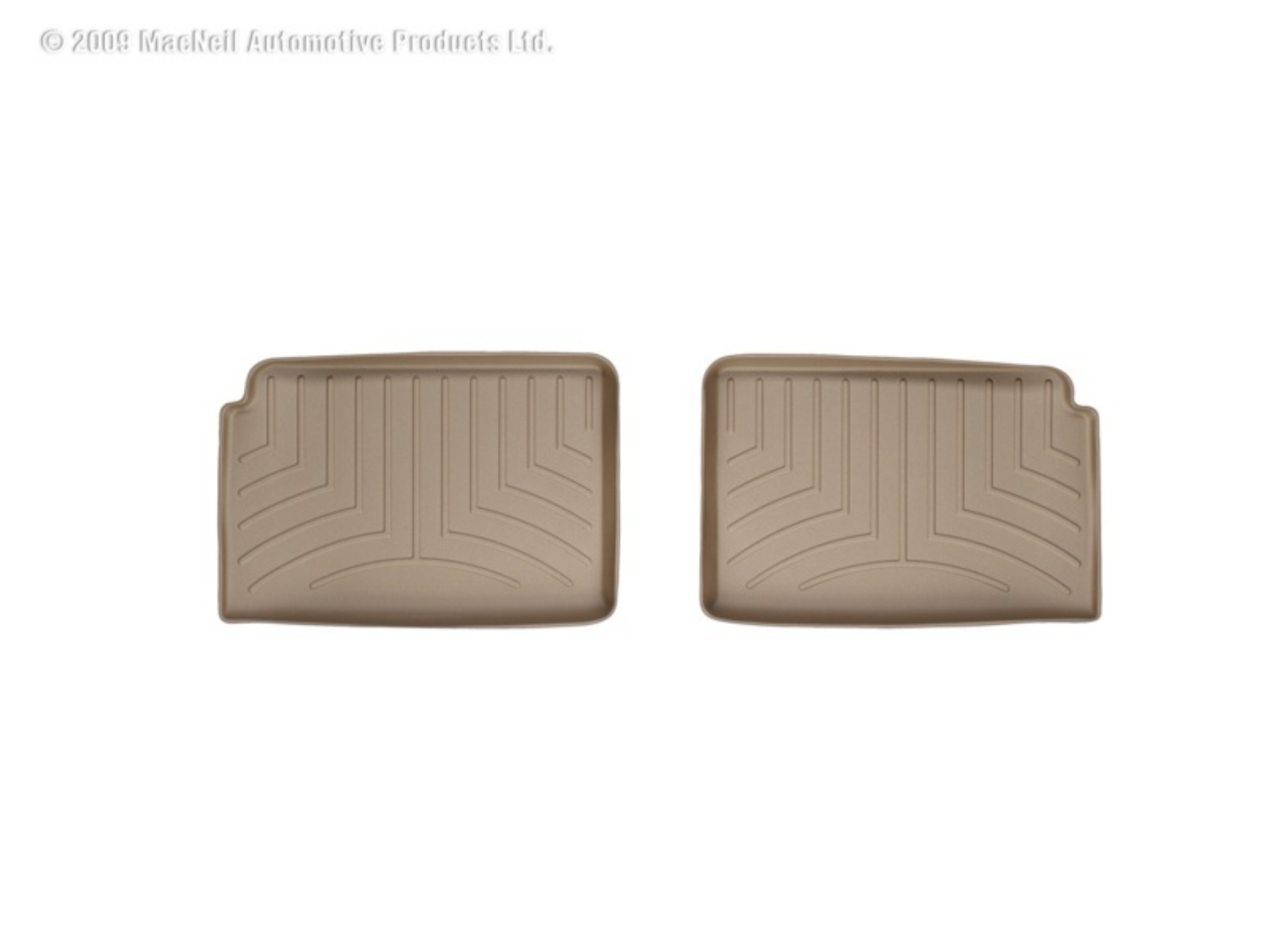 Picture of WeatherTech 06+ Chevrolet HHR Rear FloorLiner - Tan