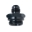 Picture of Fragola -6AN x 7-8-20 Male Adapter-Dual Feed - Black