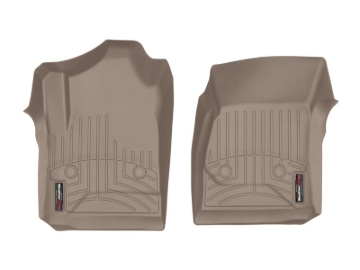 Picture of WeatherTech 14+ Chevrolet Silverado Front FloorLiner - Tan
