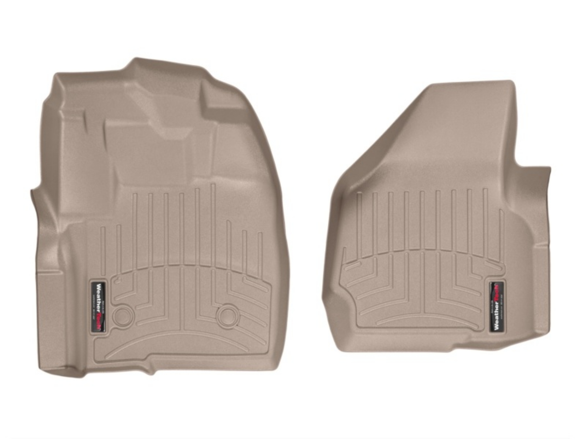 Picture of WeatherTech 12+ Ford F250-F350-F450-F550 Front FloorLiner - Tan