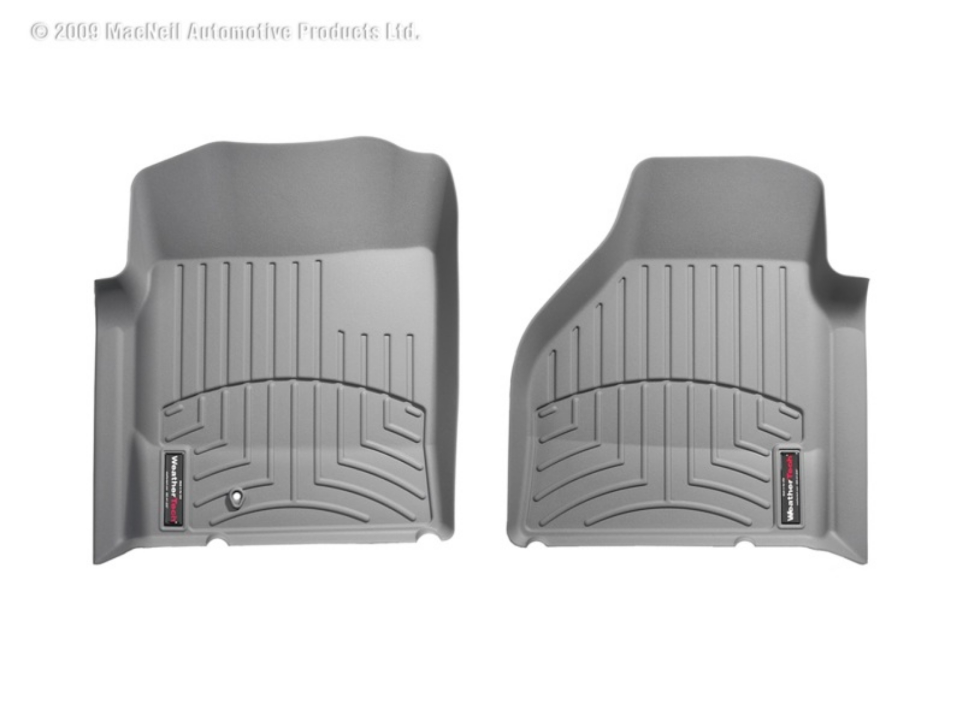 Picture of WeatherTech 02-06 Dodge Ram 1500 Pickup QuadCab Front FloorLiner - Grey