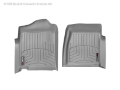Picture of WeatherTech 99-07 Chevrolet Silverado Standard Cab Classic Front FloorLiner - Grey