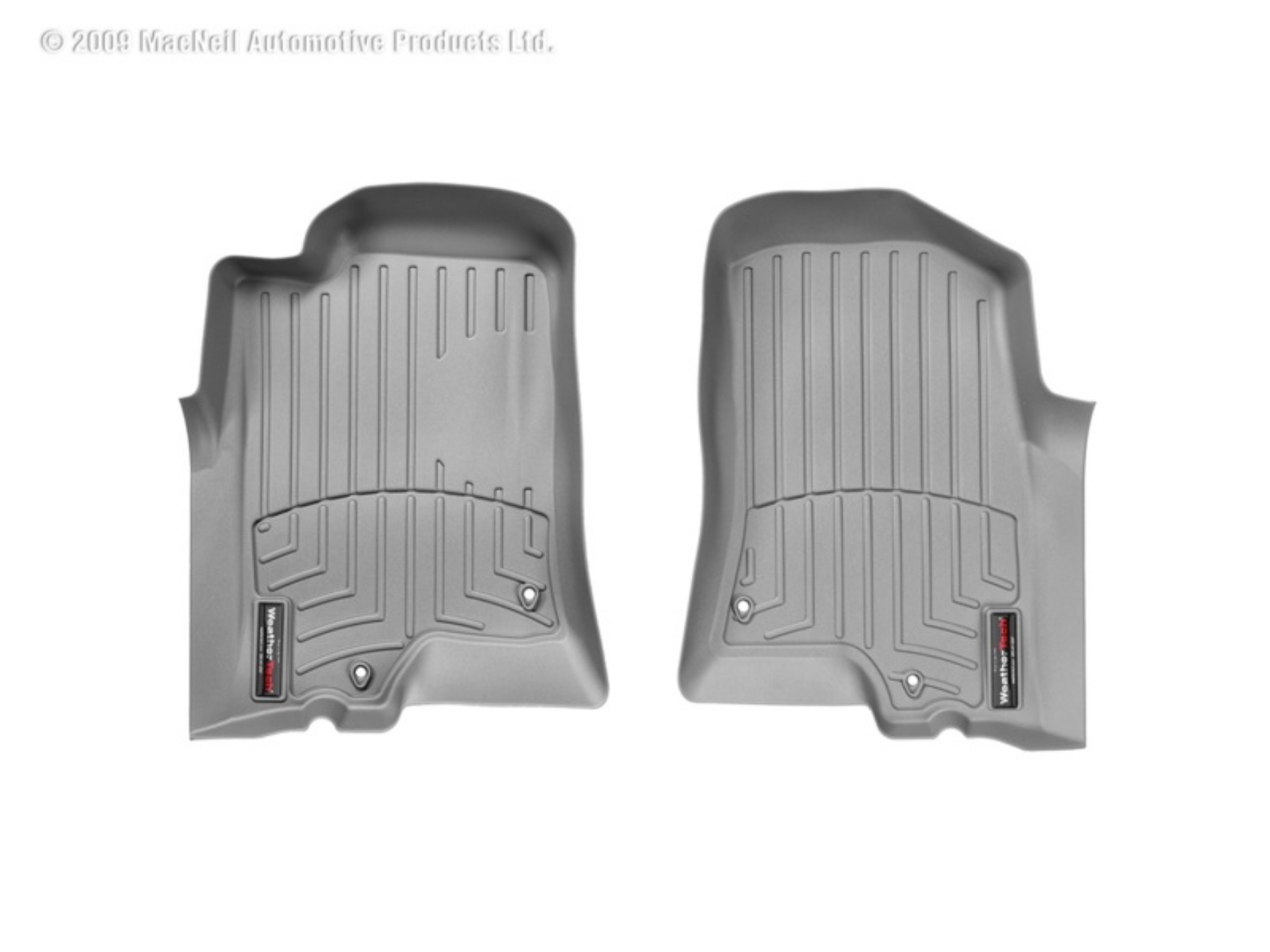 Picture of WeatherTech 06+ Hummer H3 Front FloorLiner - Grey