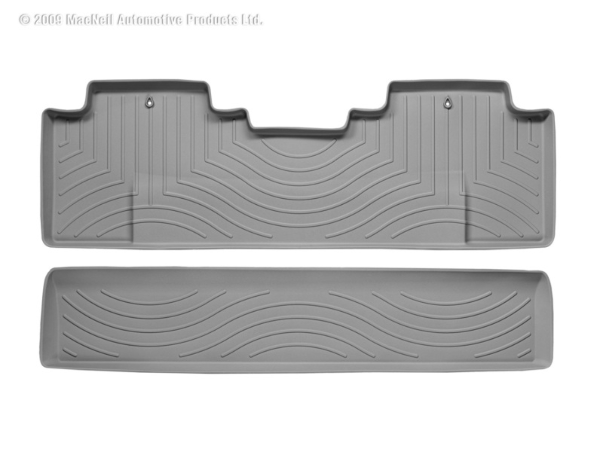 Picture of WeatherTech 06+ Honda Ridgeline Rear FloorLiner - Grey