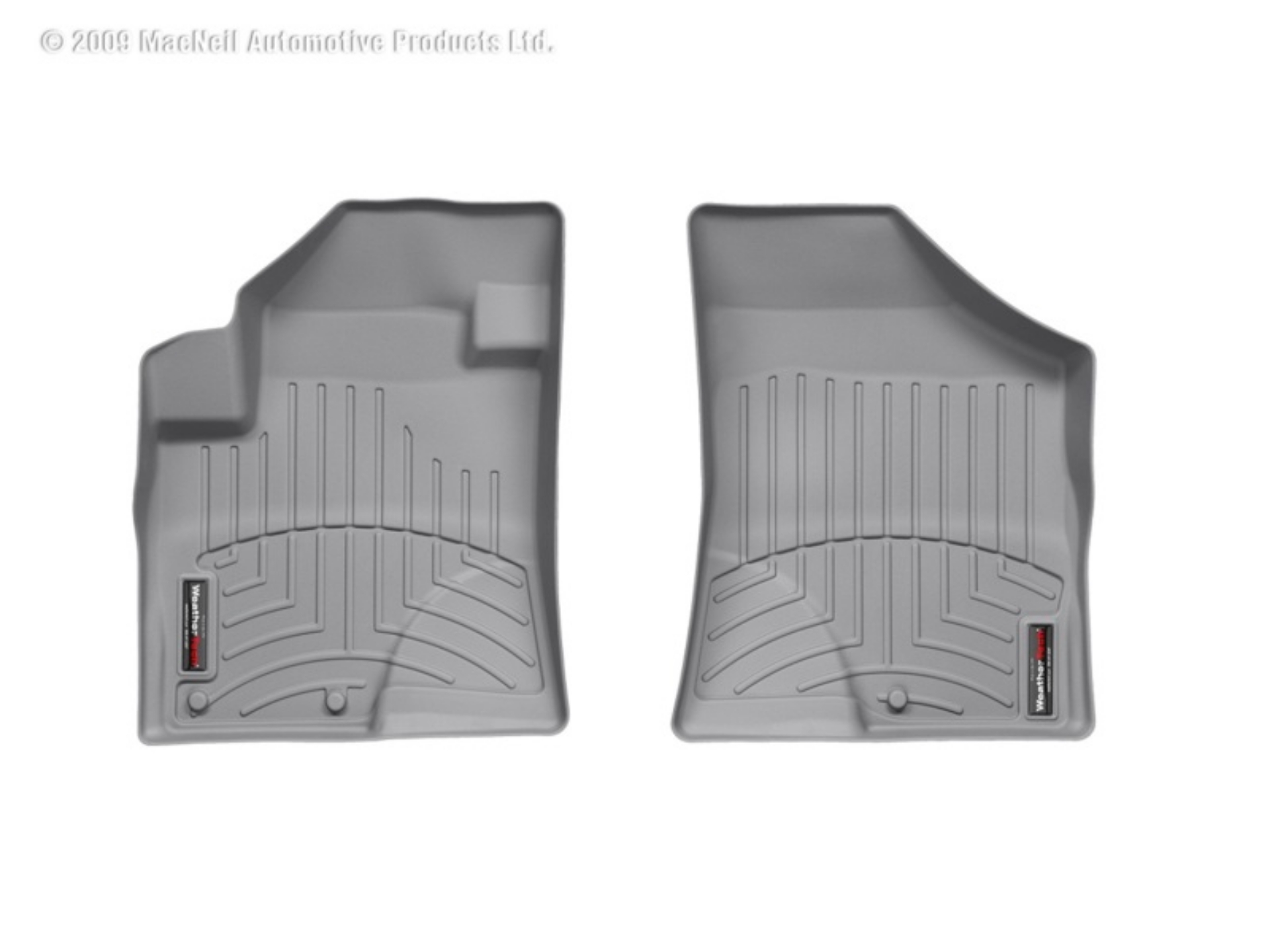 Picture of WeatherTech 07+ Hyundai Veracruz Front FloorLiner - Grey