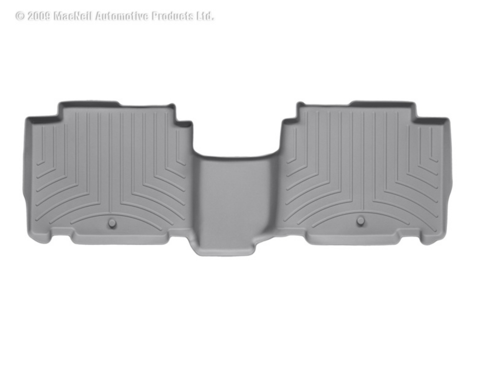 Picture of WeatherTech 07+ Hyundai Veracruz Rear FloorLiner - Grey