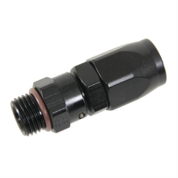 Picture of Fragola -8AN Straight x 3-4-16 8 Hose End - Black