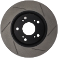Picture of StopTech Power Slot Slotted 06-08 Honda Civic Si Front Left Rotor