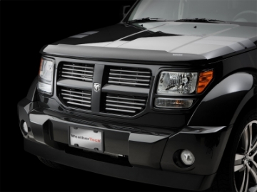 Picture of WeatherTech 87-06 Jeep Wrangler Stone and Bug Deflector - Dark Smoke