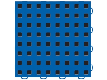 Picture of WeatherTech TechFloor - 12in X 12in Tiles - Blue-Black **Order in Qtys of 10