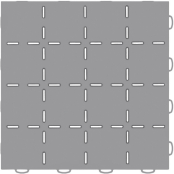 Picture of WeatherTech TechFloor - 12in X 12in Tiles - Grey-Black **Order in Qtys of 10