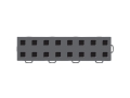 Picture of WeatherTech TechFloor - 3in x 12in TilesRight Loop - Dark Grey-Black