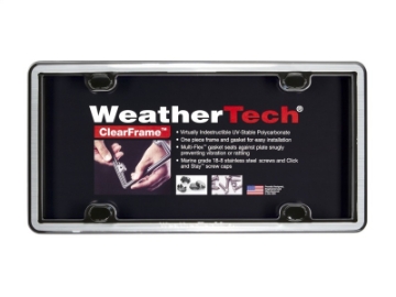 Picture of WeatherTech ClearFrame Kit - Brushed Stainless