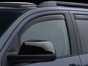 Picture of WeatherTech 07-21 Toyota Tundra Front Side Window Deflectors - Dark Smoke