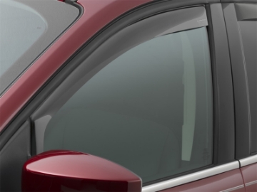 Picture of WeatherTech 13+ Ford Escape Front Side Window Deflectors - Dark Smoke