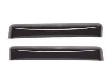 Picture of WeatherTech 99-03 Acura TL Rear Side Window Deflectors - Dark Smoke