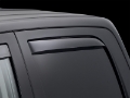 Picture of WeatherTech 09+ Dodge Ram 1500 Rear Side Window Deflectors - Dark Smoke