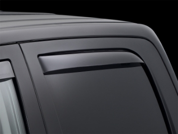 Picture of WeatherTech 09+ Dodge Ram 1500 Rear Side Window Deflectors - Dark Smoke