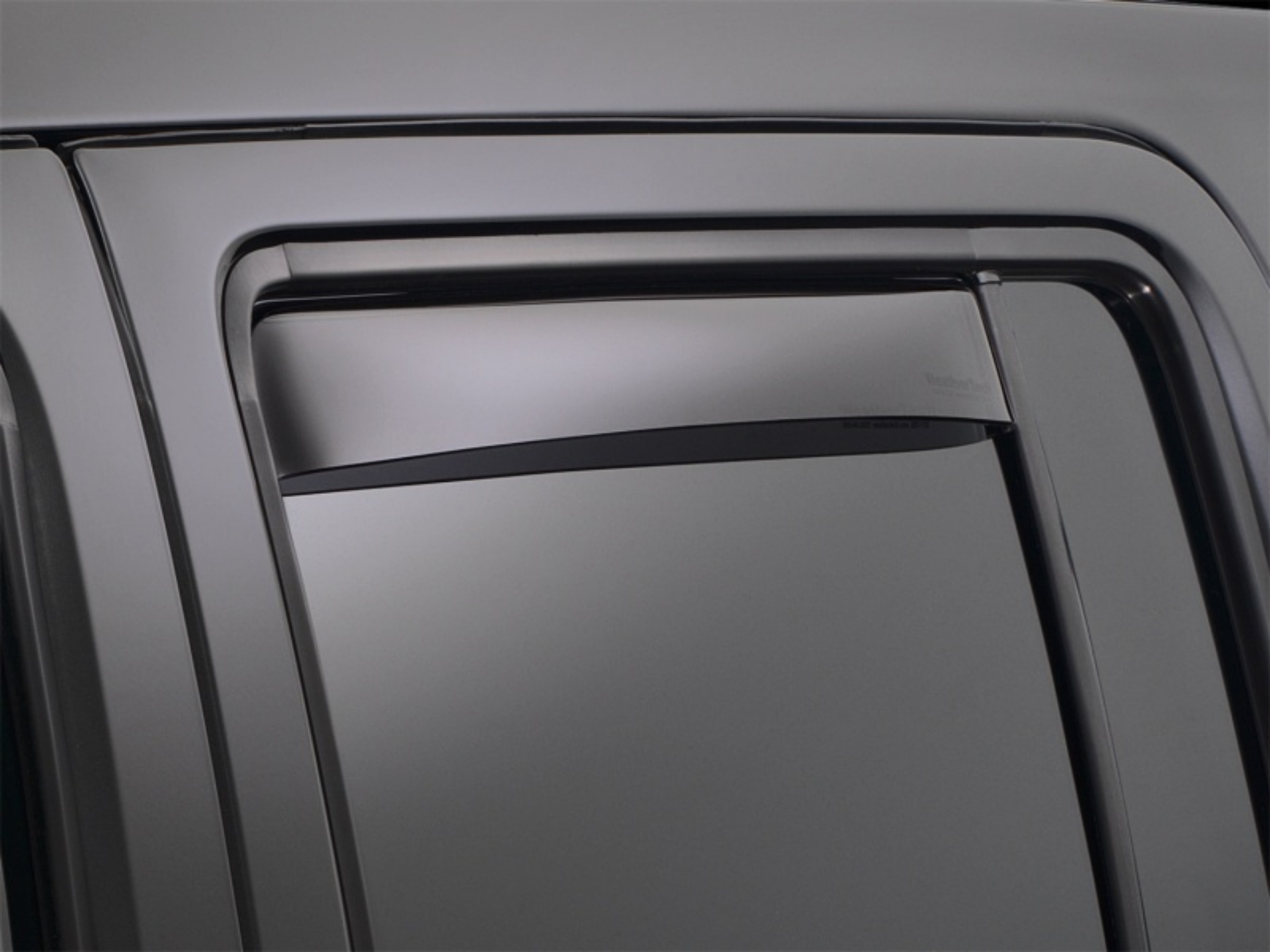 Picture of WeatherTech 12+ Volkswagen Passat Rear Side Window Deflectors - Dark Smoke