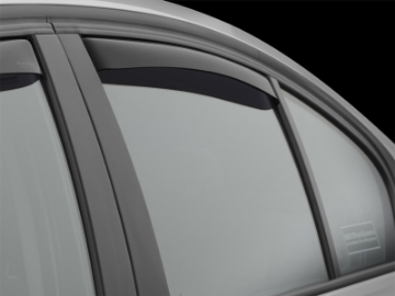 Picture of WeatherTech 12+ BMW 3-Series Rear Side Window Deflectors - Dark Smoke