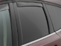 Picture of WeatherTech 13+ Ford Escape Rear Side Window Deflectors - Dark Smoke