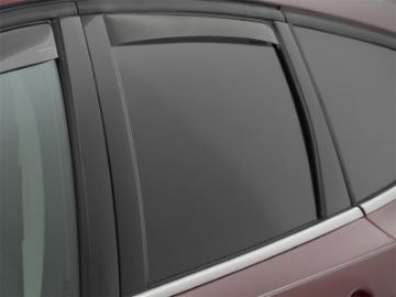 Picture of WeatherTech 13+ Ford Escape Rear Side Window Deflectors - Dark Smoke