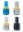 Picture of Fragola -8AN Push-Lite End Straight - Blue