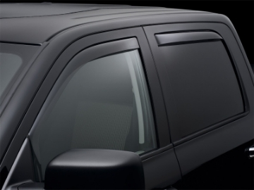 Picture of WeatherTech 09-18 Dodge Ram 1500 Front and Rear Side Window Deflectors - Dark Smoke