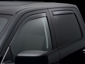 Picture of WeatherTech 09-18 Dodge Ram 1500 Front and Rear Side Window Deflectors - Dark Smoke