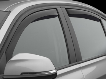 Picture of WeatherTech 12+ BMW 3-Series Front and Rear Side Window Deflectors - Dark Smoke