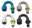 Picture of Fragola -10AN Push-Lite End 180 Degree - Blue