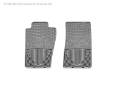 Picture of WeatherTech 82-93 Chevrolet S10 Pickup Front Rubber Mats - Grey