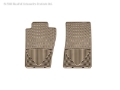 Picture of WeatherTech 82-93 Chevrolet S10 Pickup Front Rubber Mats - Tan