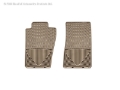 Picture of WeatherTech 82-93 Chevrolet S10 Pickup Front Rubber Mats - Tan