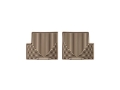 Picture of WeatherTech 02+ Mercedes-Benz G-Class W463 Rear Rubber Mats - Tan