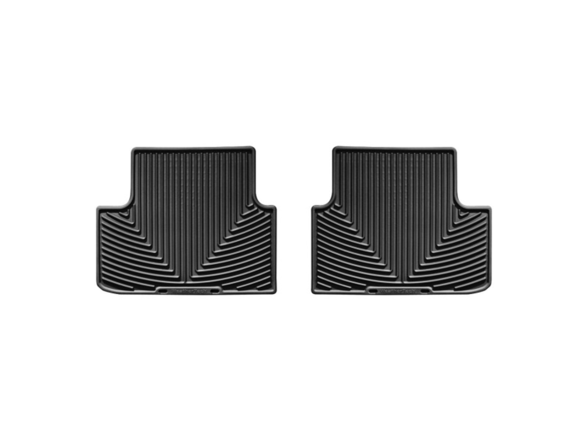 Picture of WeatherTech 08-12 Honda Accord Rear Rubber Mats - Black