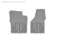 Picture of WeatherTech 99-07 Ford F250 Super Duty Crew Front Rubber Mats - Grey