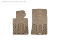 Picture of WeatherTech 99 BMW M3 Convertible Front Rubber Mats - Tan