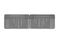 Picture of WeatherTech 96 GMC Rally Van Rear Rubber Mats - Grey