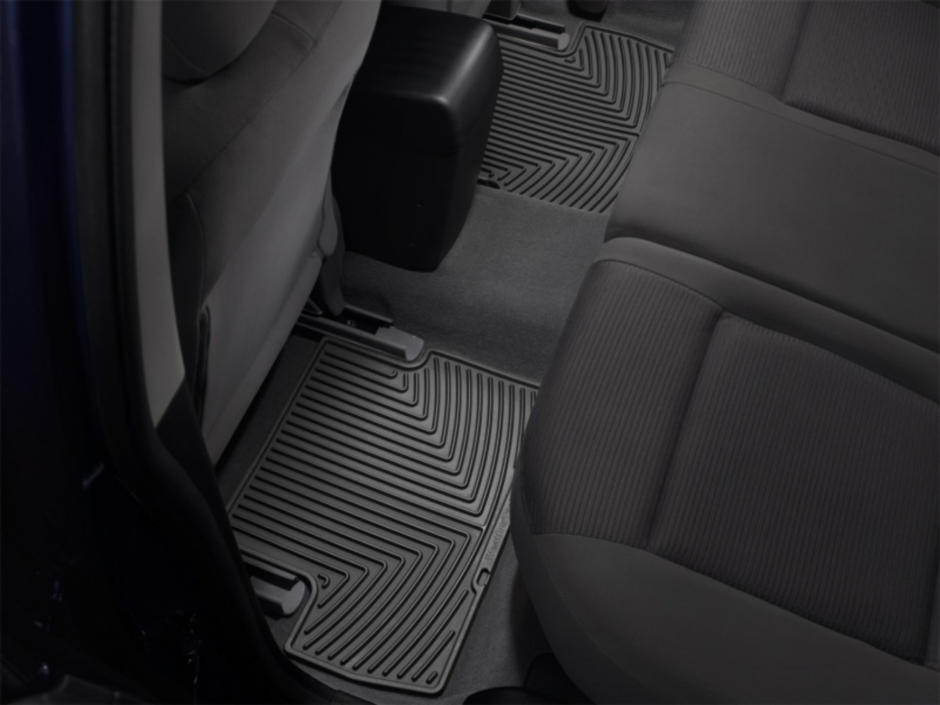 Picture of WeatherTech 98-06 BMW 3-Series Rear Rubber Mats - Black