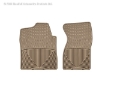 Picture of WeatherTech 99-00 Chevrolet Silverado Crew Cab Front Rubber Mats - Tan