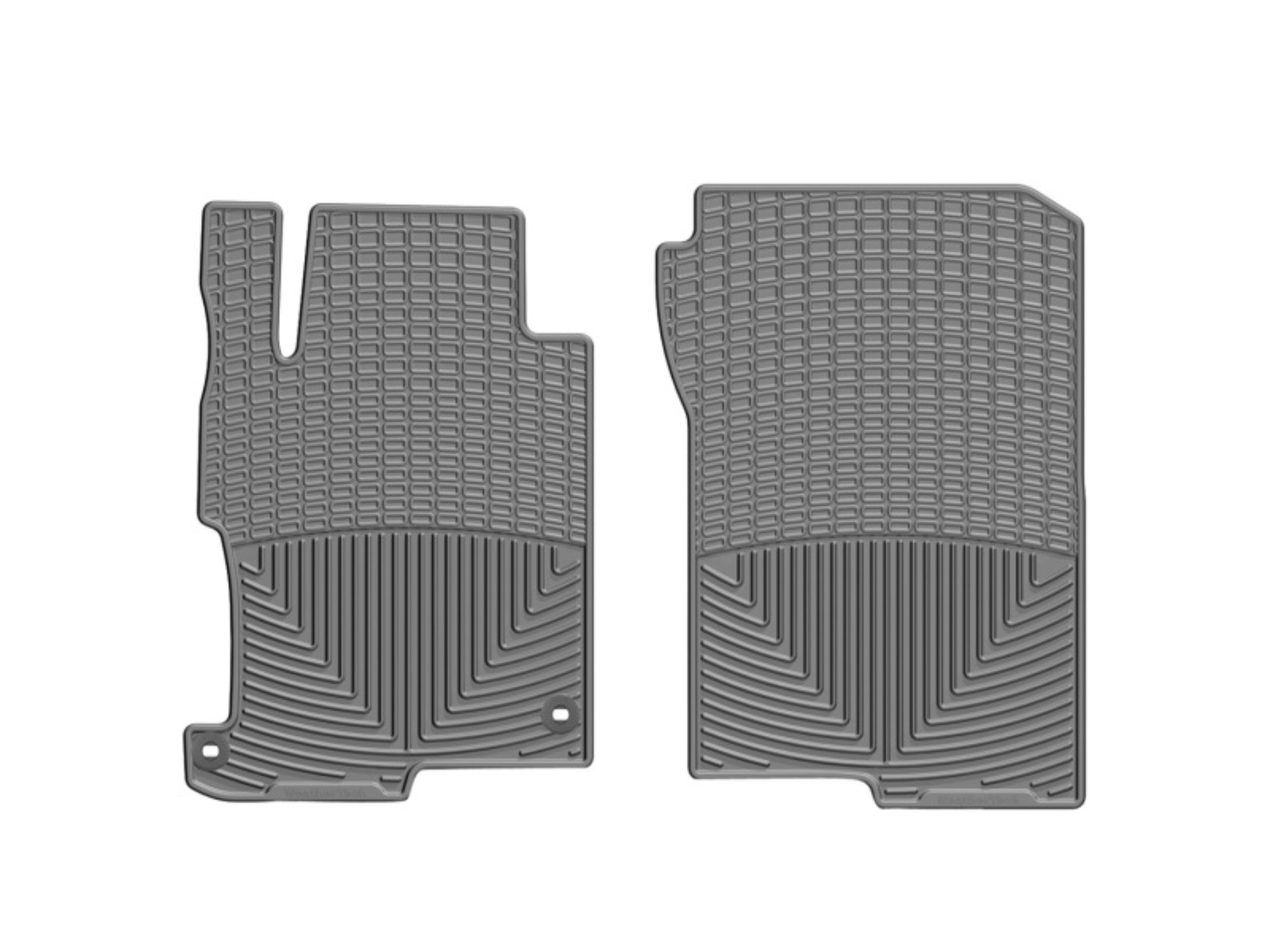 Picture of WeatherTech 13+ Honda Accord Front Rubber Mats - Grey