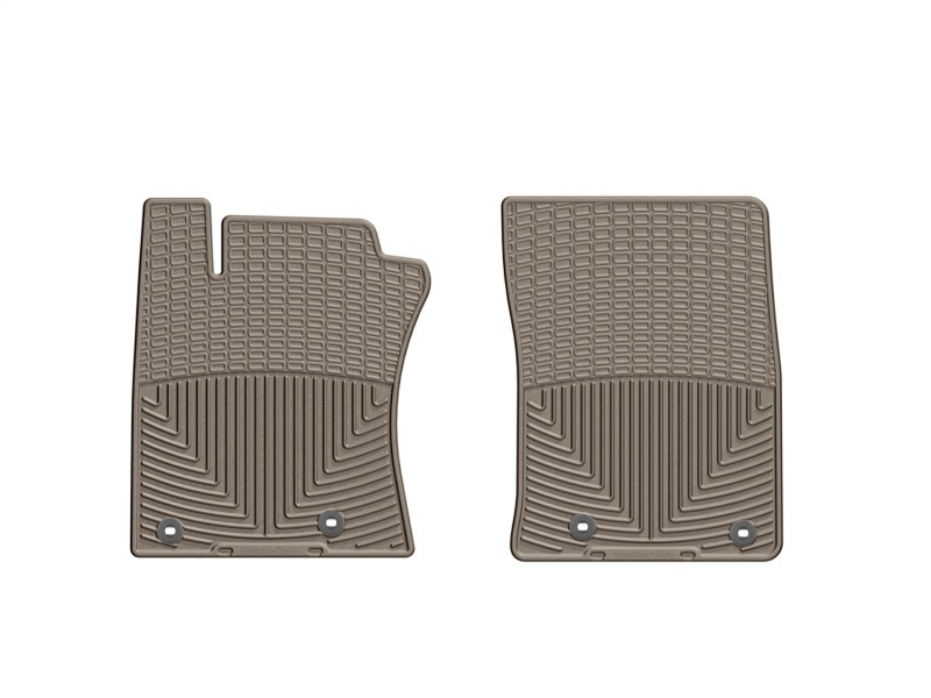 Picture of WeatherTech 13+ Toyota 4Runner Front Rubber Mats - Tan
